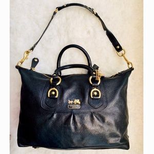 Leather Coach Madison Sabrina  Shoulder Bag/purse